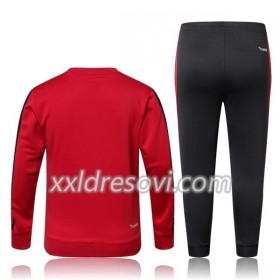 Dječji AC Milan Komplet Sweatshirts 2017-18 Crvena